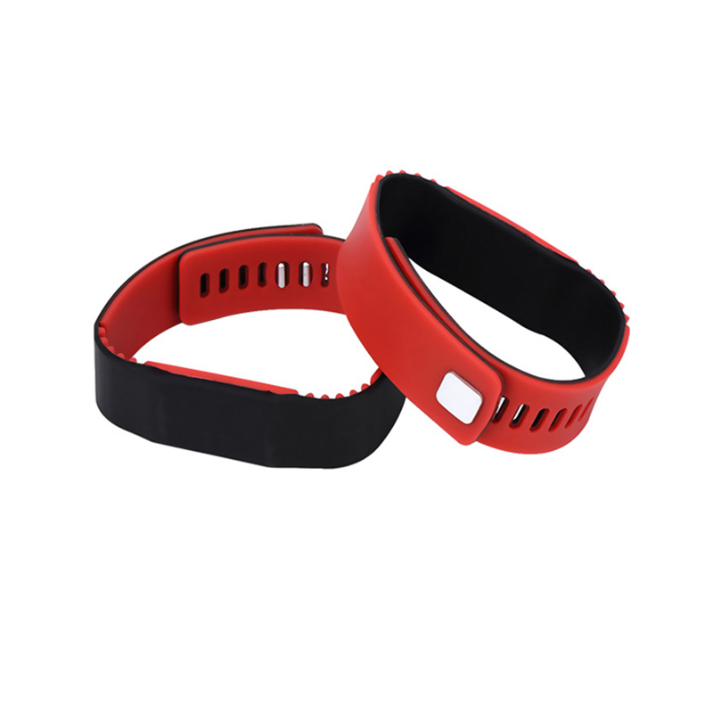 RFID水上樂(lè)園硅膠手環(huán)定做工廠NFC智能硅膠腕帶3